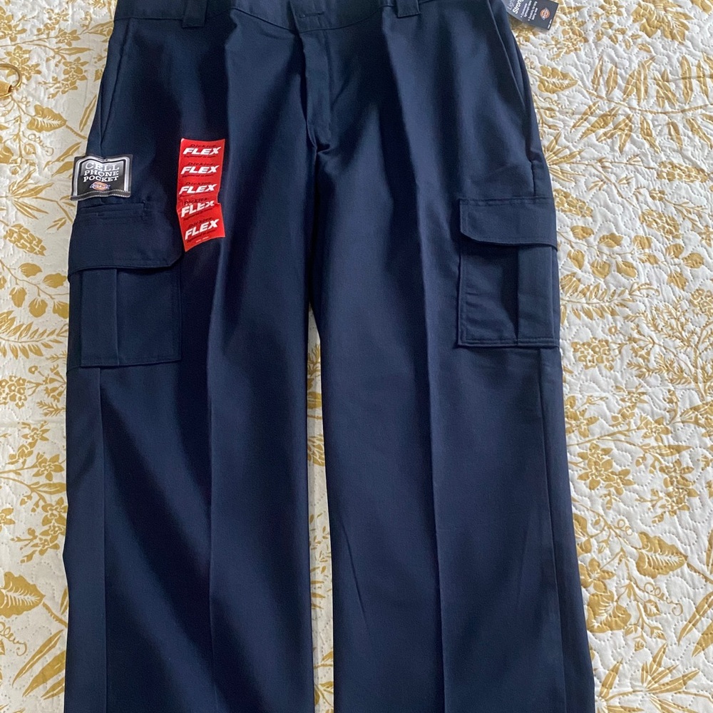 Dickies Men's Dark Blue Cargo Pants